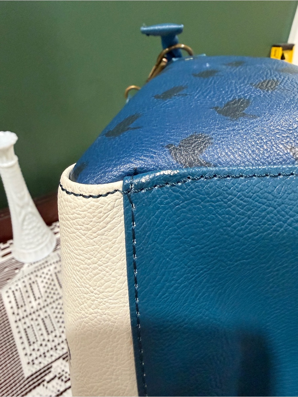 Loungefly Blue and White Ravenclaw Satchel Bag - Picture 10 of 16